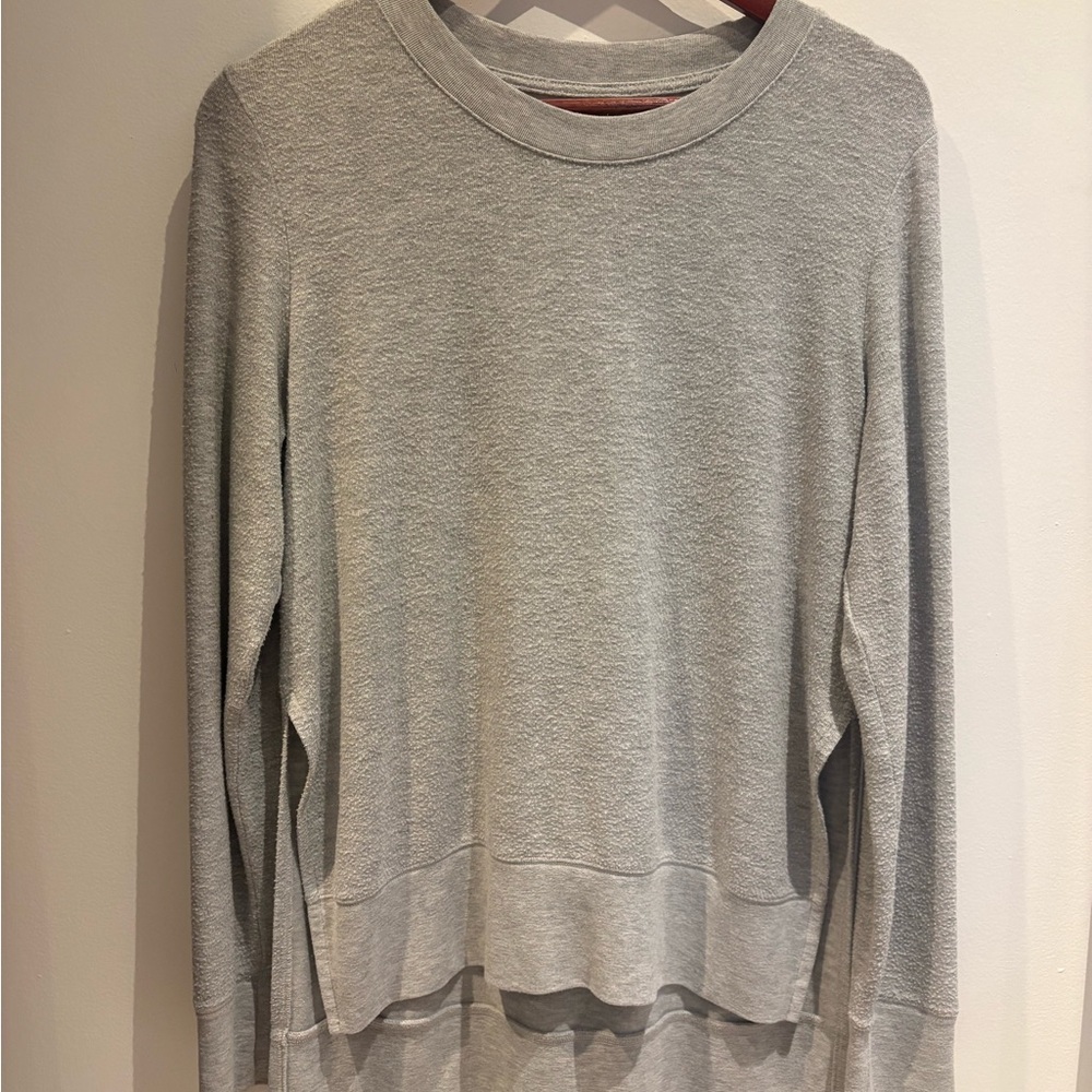 Alo - Gray Long Sleeve Sweater